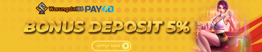 BONUS DEPOSIT DEPOSIT SETIAP HARI 5% WARUNGSLOT88